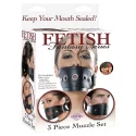 Fetyszowa maska Fetish Fantasy 3 PC Muzzle Set