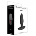 Korek analny z elektrostymulacją Electrastim silicone noir