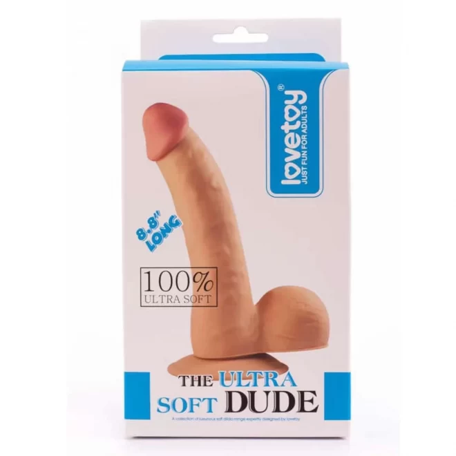 "@dildo the ultra soft dude 8,8"" flesh@"