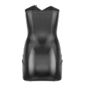 Noir handmade glamorous corsage minidress 