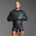 Neoprene pod suit - black - large