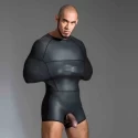 Neoprene pod suit - black - large