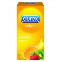 Kolorowe prezerwatywy zapachowo-smakowe Durex Select 12 szt.