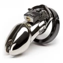 Chromowany męski pas cnoty CB-6000 Chrome Finish