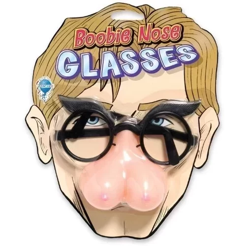 Phoney face boobie nose glasses