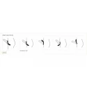 Ring erekcyjny Laid - P.2 Silicone Cock Ring 47 mm (2 kolory)