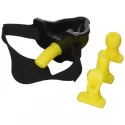 [sil] oxballs urinal gag ultimate black / yellow