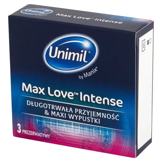 Unimil max love intense 3 szt.