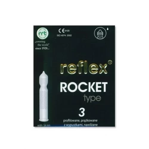 Prezerwatywy Reflex Rocket 3 szt.