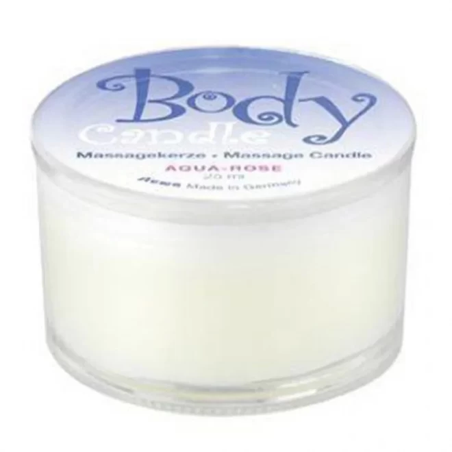 Świeca do masażu Body Candle Massagekerze Aqua Rose 25 ml