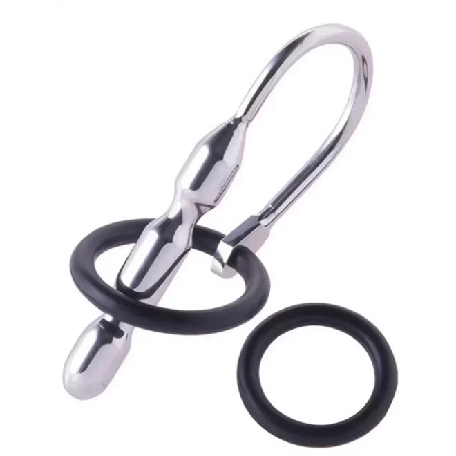 Stainless steel | silicone urethral strectcher - fat boy