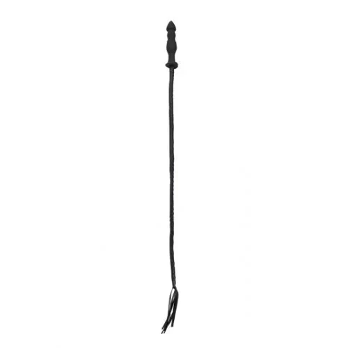 Bat z plugiem analnym Silicone Butt Plug Whip