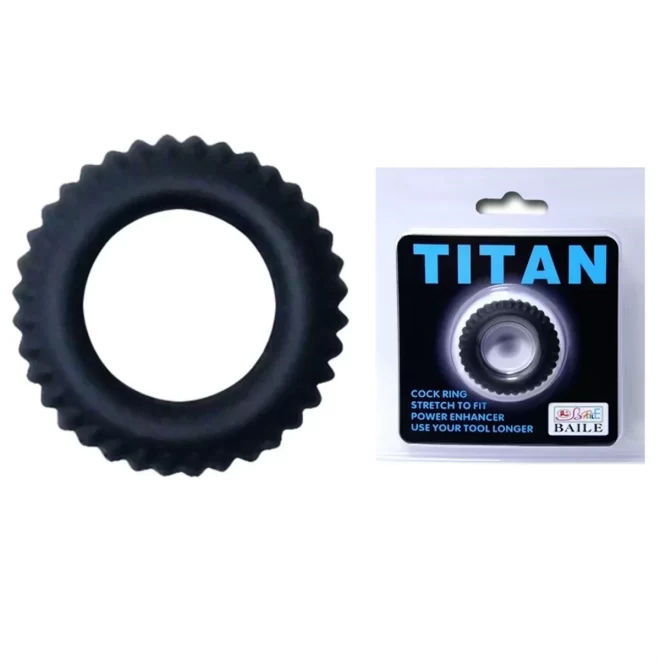 Titan cock ring blue