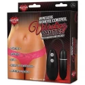 Hustler wireless remote control vibrating panties slim red 