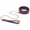 Fsog leather collar & lead