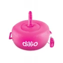 Vibrating inflatable hot seat prple