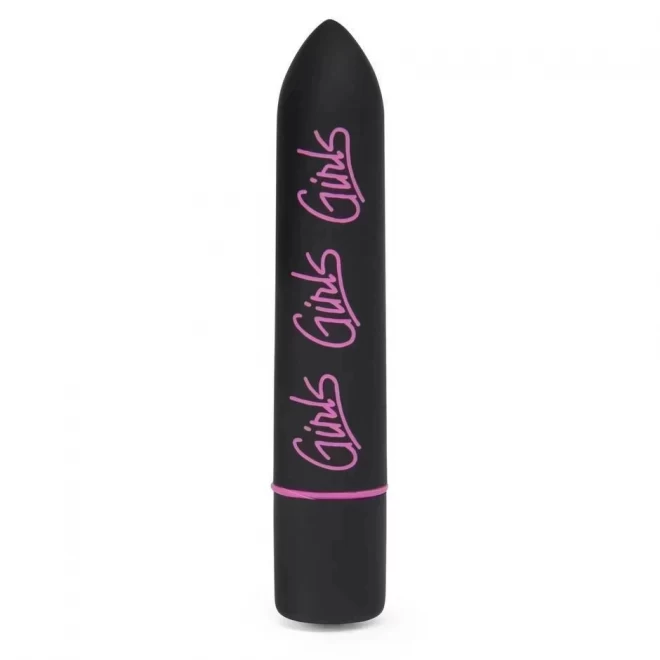 Motley crue - girls girls girls 10-function bullet vibrator (black)