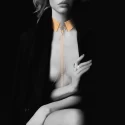 Naszyjnik-obroża z łańcuchem bijoux indiscrets magnifique (srebrny)