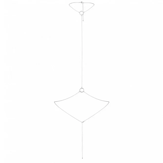 Bijoux indiscrets - magnifique i body chain (srebrny)
