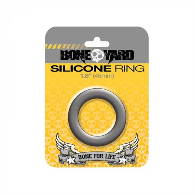 Boneyard silicone cock ring 45 mm. - grey