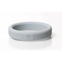 Boneyard silicone cock ring 5 piece kit - grey