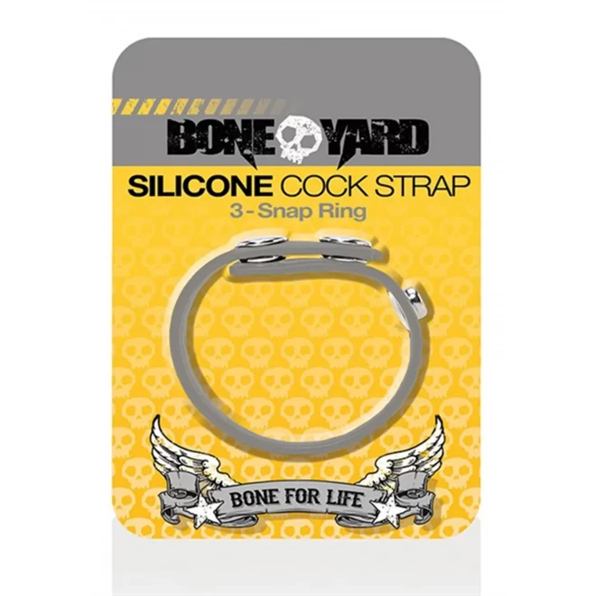Boneyard cock strap - grey