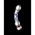 Szklane dildo z wypustkami Icicles No.18