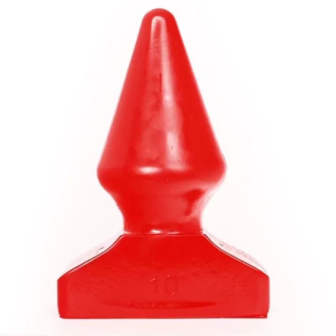 Stożkowa zatyczka analna 20.5 cm All Red