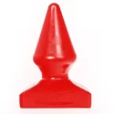 Stożkowa zatyczka analna 20.5 cm All Red