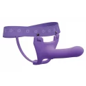 Zoro strap-on dildo 14 cm. (5.50 inch) s/m & l/xl - purple