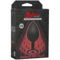 Signature plug 9.50 cm. (3.75 inch) - black