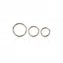 Silver ring 3 piece set