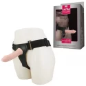 Vibrating strap on - flesh