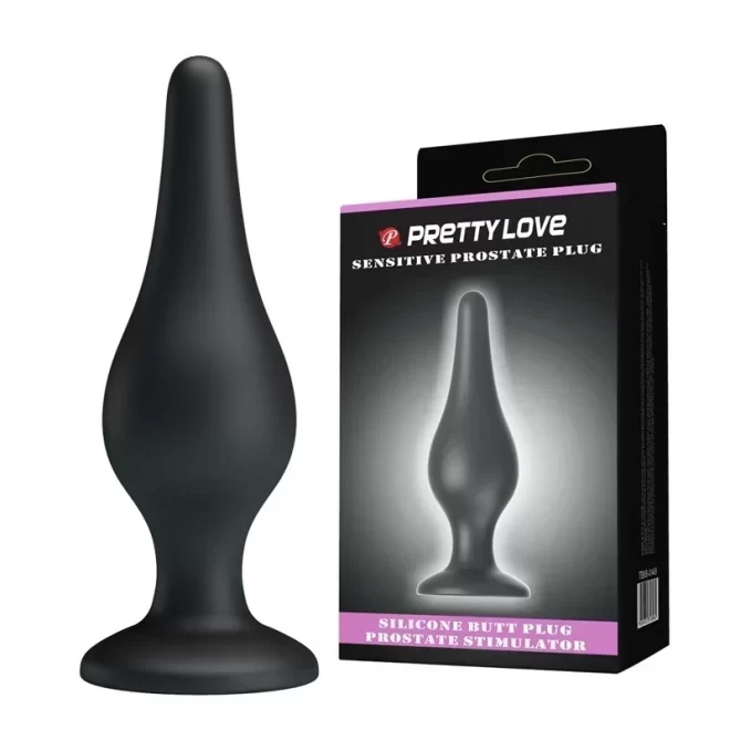 Pretty love sensitive prostate plug black