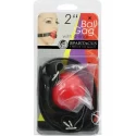 Knebel z kulką Ball Gag with buckle 2 (2 kolory)