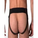 Skórzane stringi Brown Leather Boot Jock