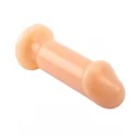 Medium slim dildo flesh
