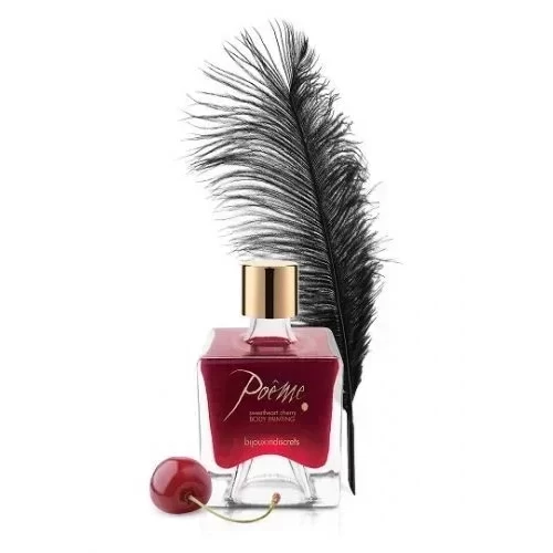 Zestaw do ciała Bijoux Indiscrets Poeme Sweetheart Cherry