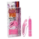 Podwójny stymulator Double Prong Bullet 7.5 cm