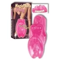 Żelowy masturbator z perełkami Magic Pearls Pussy