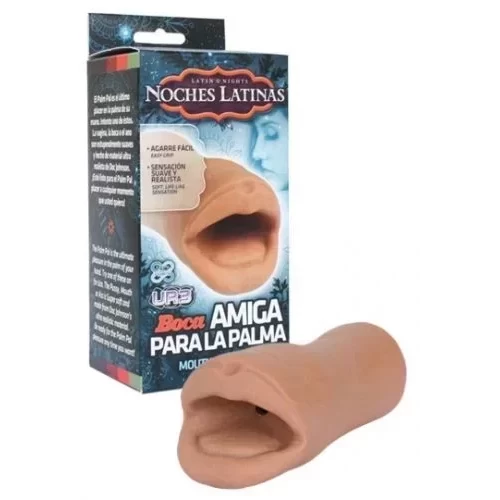 Masturbator w kształcie ust UR3 Boca Amiga Para La Palma