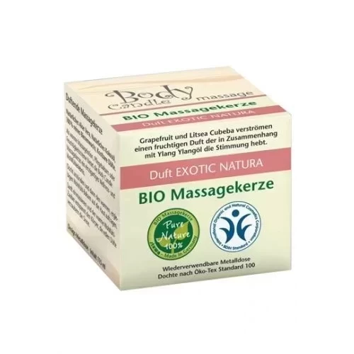Świeca do masażu Bio Massagekerze Exotic Natura 115 ml