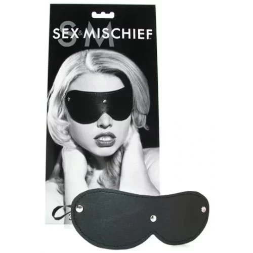 Opaska na oczy Sex Mischief 3 Stud Designer Blindfold