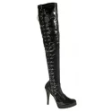 Kozaki Lack Kneeboots Incim