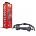Bad bone - b | plastic head gag with black bone