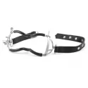 Rozszerzacz do ust Whitehead Ratchet Mouth Gag With Leather Strap + Pvc Coating .