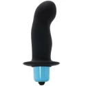 Torex - silicone vibrating plug 10 - black