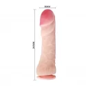 The big penis vibrating dildo suction cup flesh