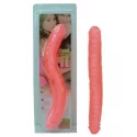 Podwójne dildo Bend It Ultra Double Dong Pink 33cm