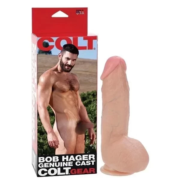 Dildo z jądrami COLT Bob Hager